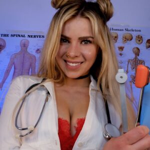 ASMR THE UNPROFESSIONAL DOCTOR 😏🩺  Medical Exam, Cranial Nerves, Deep Ear Cleaning 1 HOUR